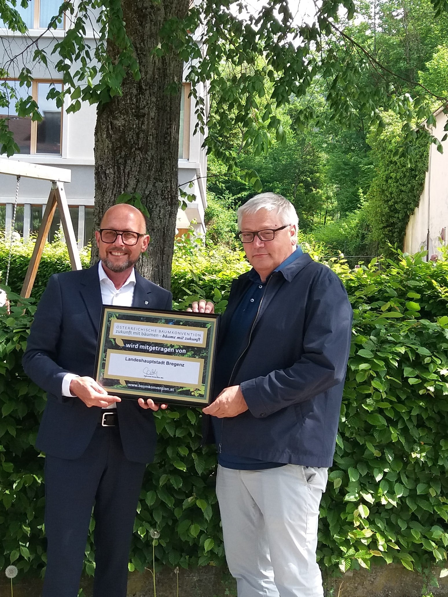 20220517_BGM Michael Ritsch, MBA und Stadtrat für Klimaschutz, Umwelt und Energie Heribert Hehl
